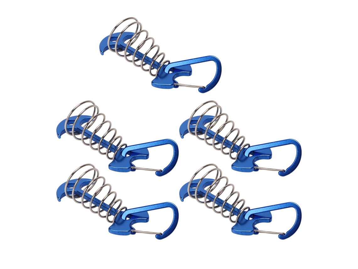 Fitas Elásticas AQUAFORGE com Ganchos em Espiral para Tendas, Lonas, Pavilhões