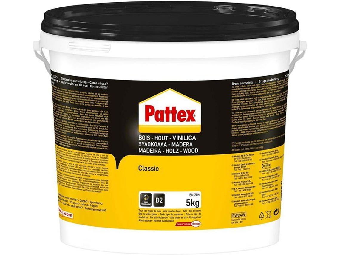 Cola para Madeira Interior 5 kg PATTEX