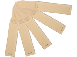 Conjunto De 5 Apontadores Lápis Lixa, Feitos Lixa Cáqui Com Grão