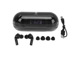 Fones De Ouvido Com Tradutor Bluetooth 5.3, 144 Idiomas, Display Digital, Fones De Ouvido Com Tradução Para Música E Chamadas, Preto Ly Ebike