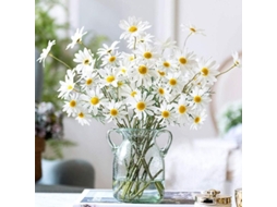 Pacote com 10 Flores Artificiais Flores de Seda para Decoração. AQUAFORGE