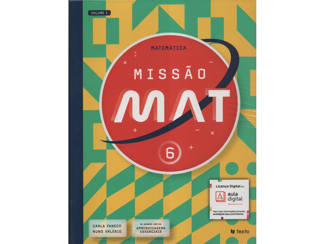 Missão Mat 6.º - Manual Do Aluno 2026