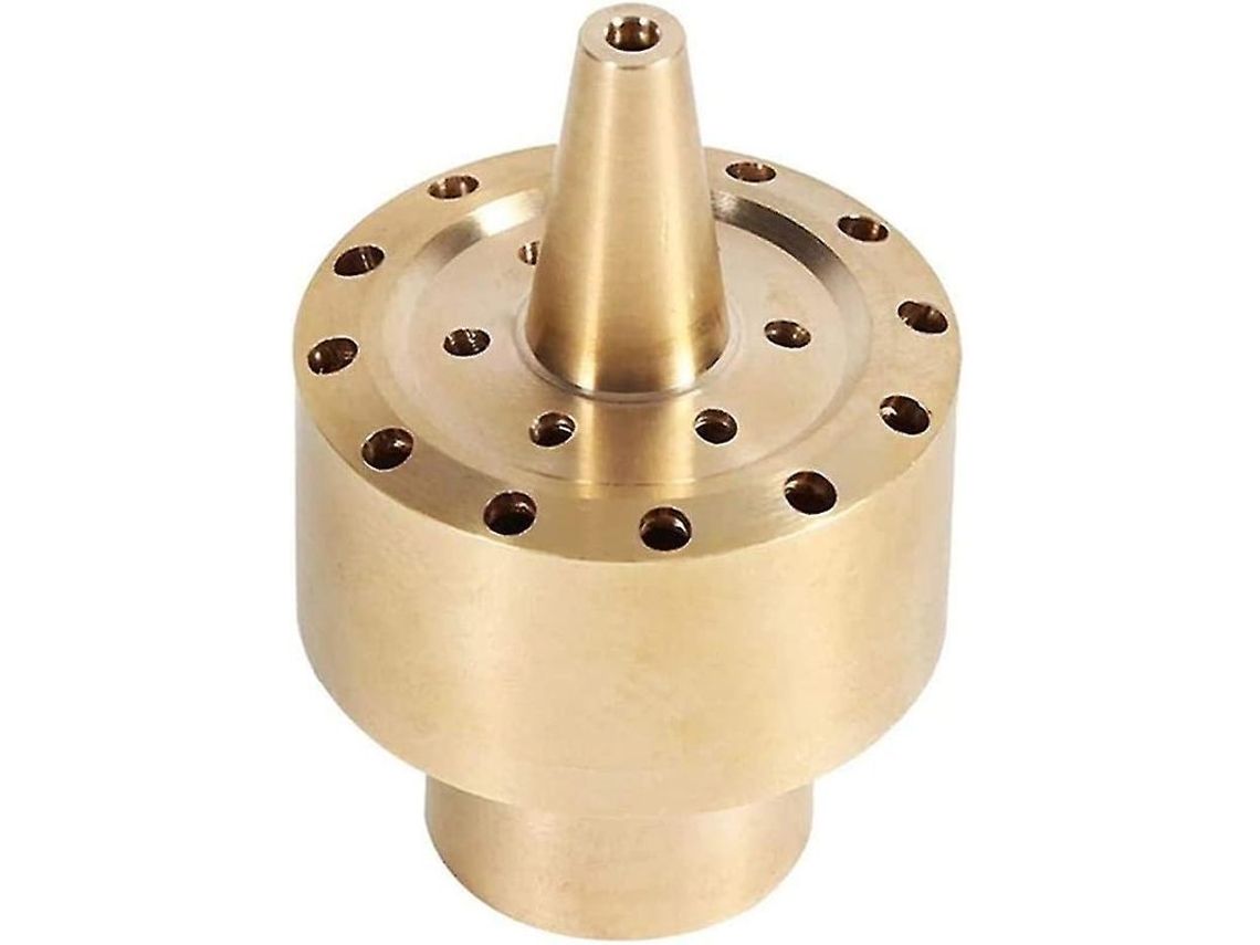 Bico De Fontana De Latão Dourado Para Decoração De Jardim, Piscina E Hotel - Fácil Instalação E Durável Yaju