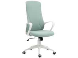 Cadeira Escritório Ergonómica Verde 62x56x110 119,5cm Encosto Alto Inclinável Altura Regulável ZIWEI STORE