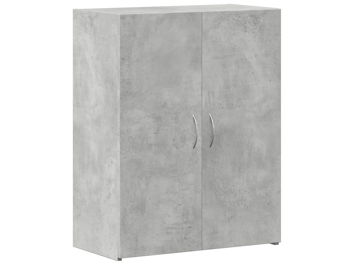 Arquivador Derivados de Madeira Cinzento Cimento MAISON EXCLUSIVE (60x32x77,5 cm)