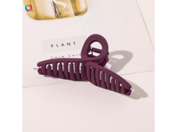 2026 5 Peças de Pinça de Cabelo de Plástico Mate Estilo Coreano para Cabelo na Parte Traseira da Cabeça Pinça Tubarão