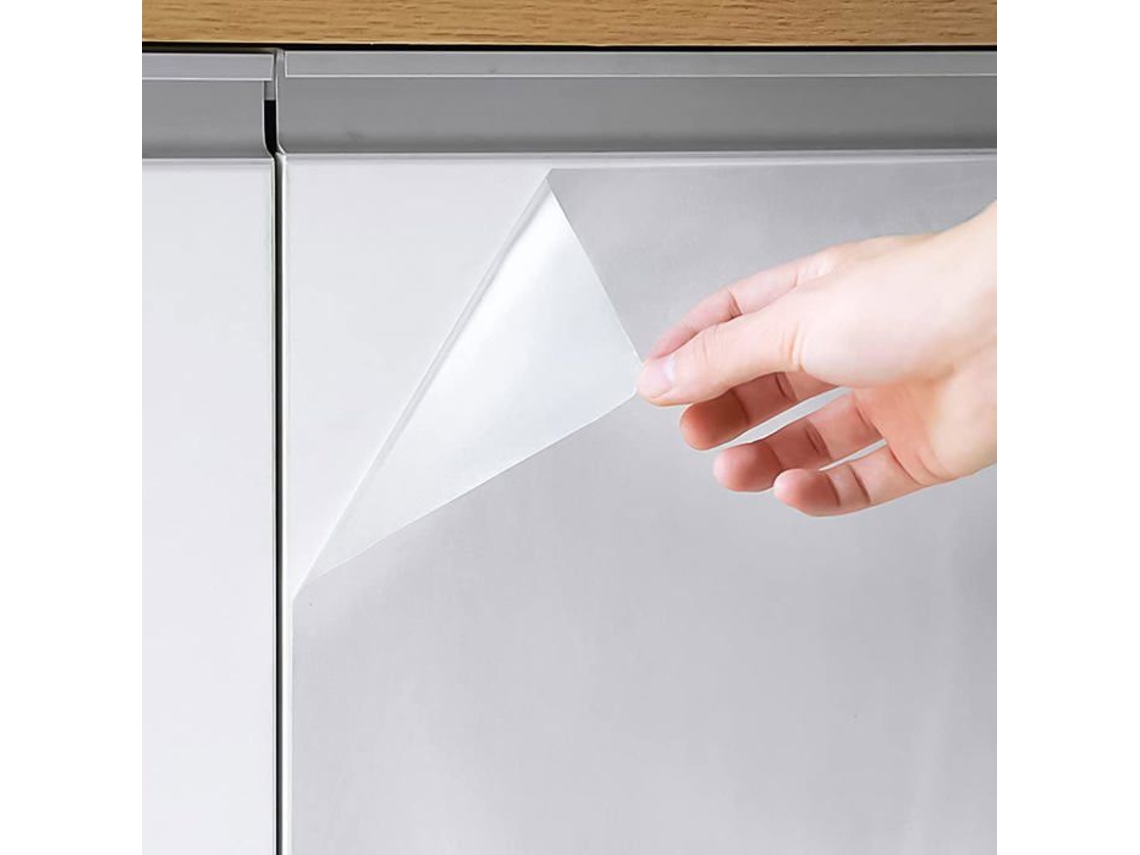 Película Adesiva Transparente De Vinil, Resistente A Óleo, 60x500cm, Para Proteção De Paredes Cozinha(pzcc)