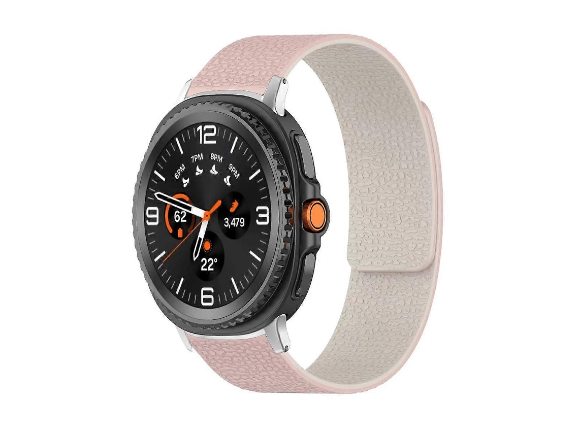 Pulseira De Relógio Em Silicone Magnético Macio Com Textura De Lichia