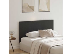 Vidaxl Cabeceira De Cama Carvalho Preto 160 X 1.5 X 80.5 Cm