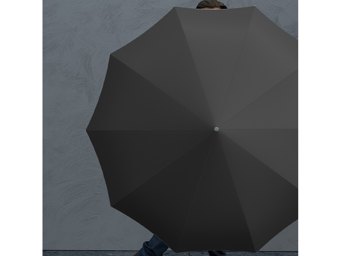 Classic Black Foldable Dual-use Umbrella For Sun And Rain (sturdy, High-end) Eoocoo