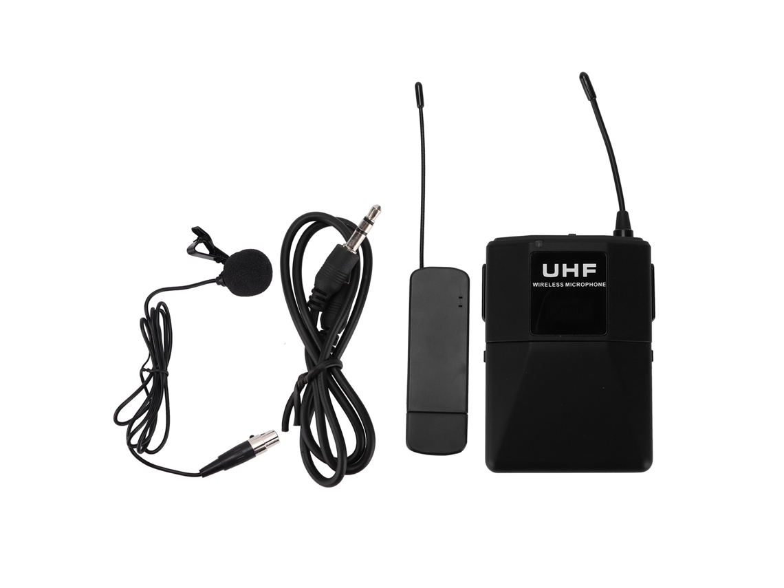 Usb‑101t 10 Channels Wireless Lavalier Lapel Microphone System With Bodypack Transmitter LAXISCREED