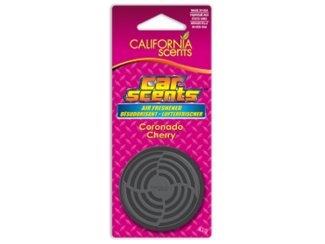 Ambientador para Carro CALIFORNIA SCENTS Fragancia Cereja Coronado Cherry