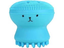 Escova de Limpeza Facial, Silicone Portátil Limpeza Facial Óleo Esfoliante Massagem Limpeza Profunda Dos Poros TAISHENGDA (azul)