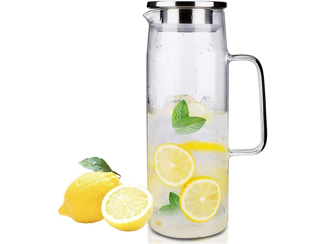 Jarra de Vidro 1500ml de borossilicato AQUAFORGE