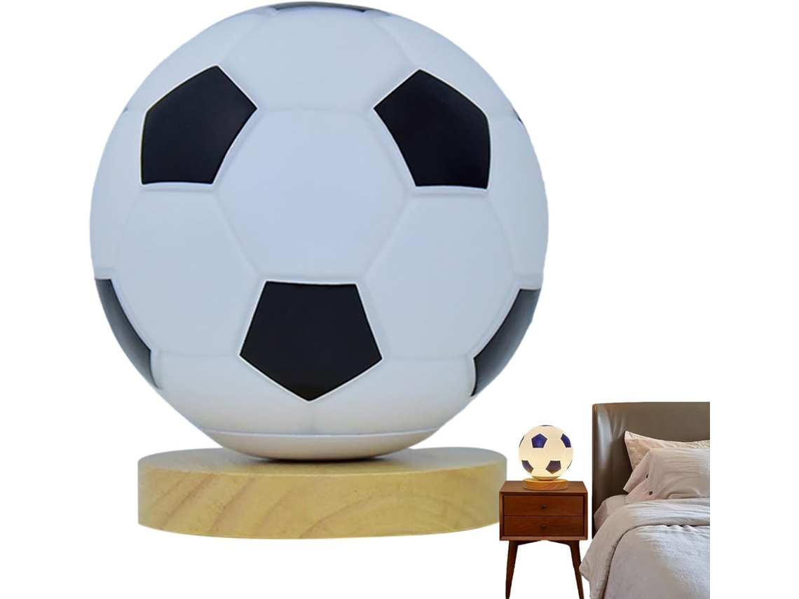 Abajur De Cabeceira Em Formato Bola Futebol –