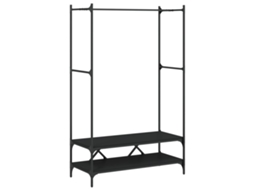 Clothes Rack, Clothes Racks Vidaxl Preto Madeira Processada (n/a)