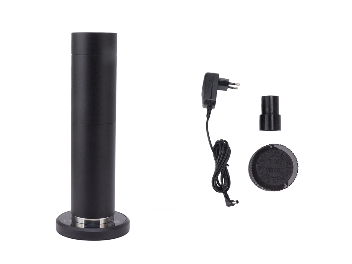 Difusor De Óleo Essencial Nebulizador 120ml Casa Spa 100 240v Plug Eu Preto