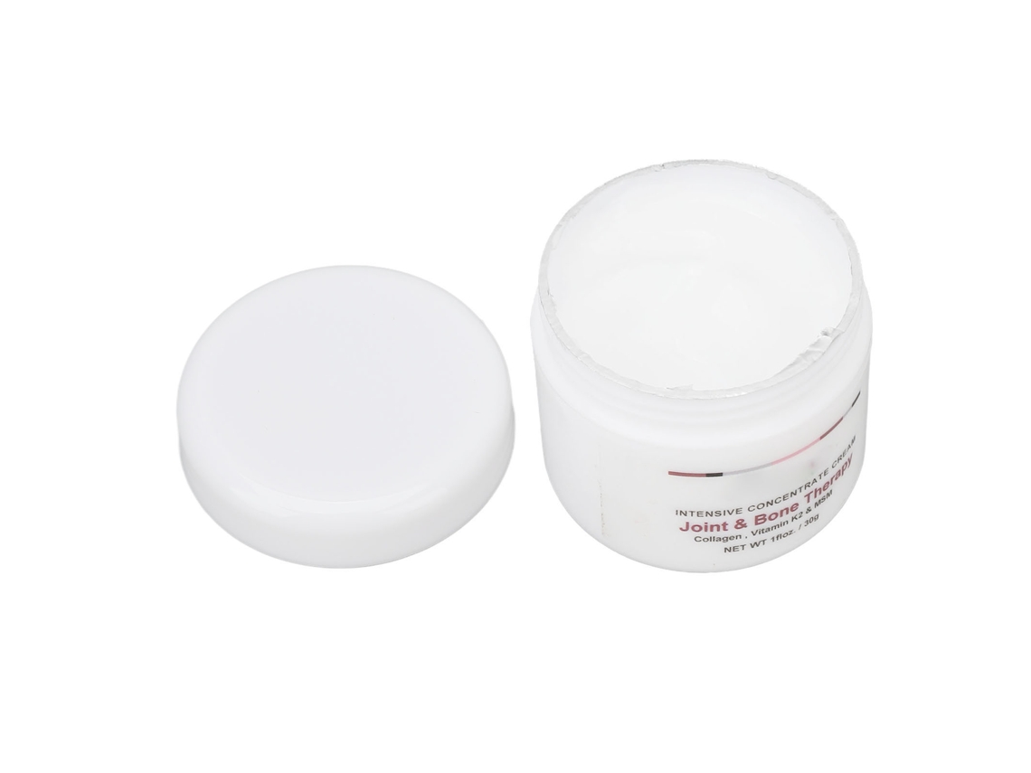 Creme Orgânico De Colágeno Para Recuperação Muscular E Alívio Profundo Da Dor Nas Juntas Vante