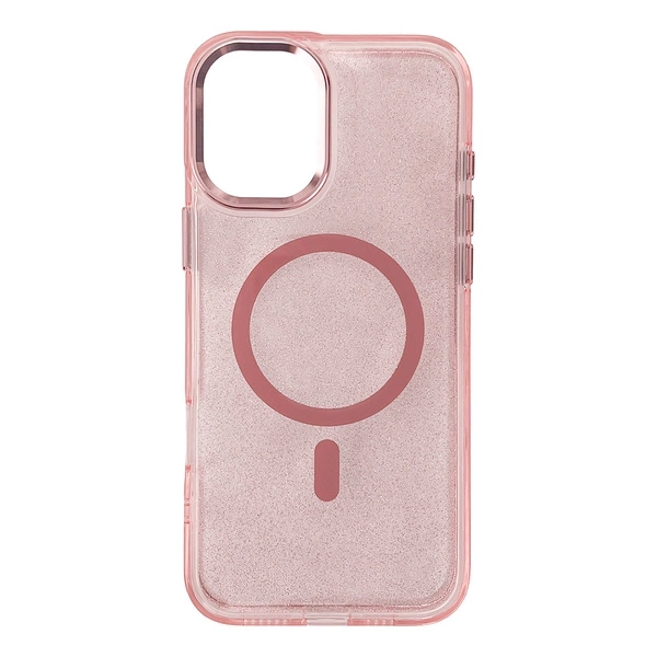 Capa Hurtel Glitter Para Iphone 16e Com Proteção Magsafe