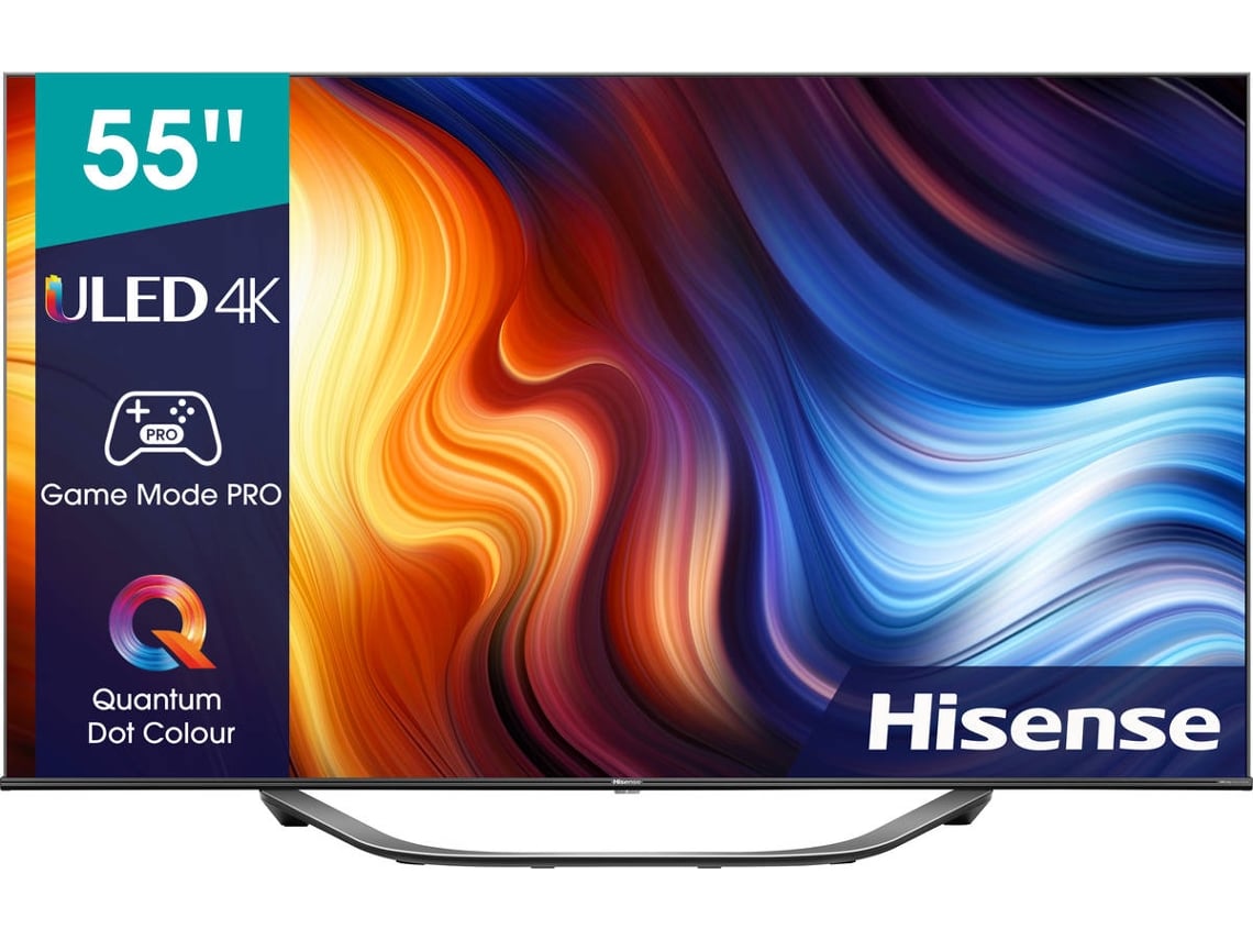TV HISENSE 55U7QF (ULED - 55'' - 140 cm - 4K Ultra HD - Smart TV ...