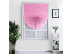 Persianas Plegables Autoadhesivas Semiopacas Para Ventanas Puertas 60x150cm Rosa 60x150cm Rosa