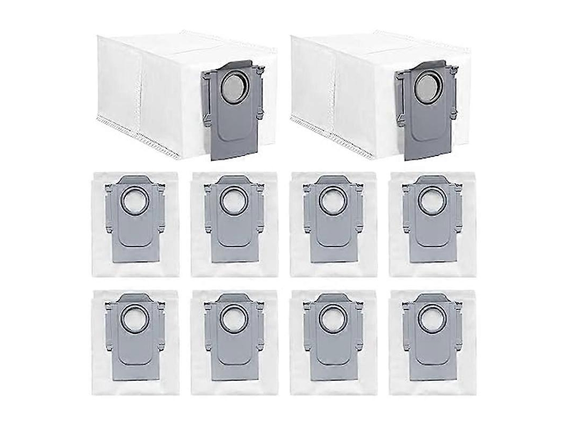 Conjunto De 10 Sacos Reposição Para Aspirador Pó Robô Roborock Q Revo E P10. Tuotuo