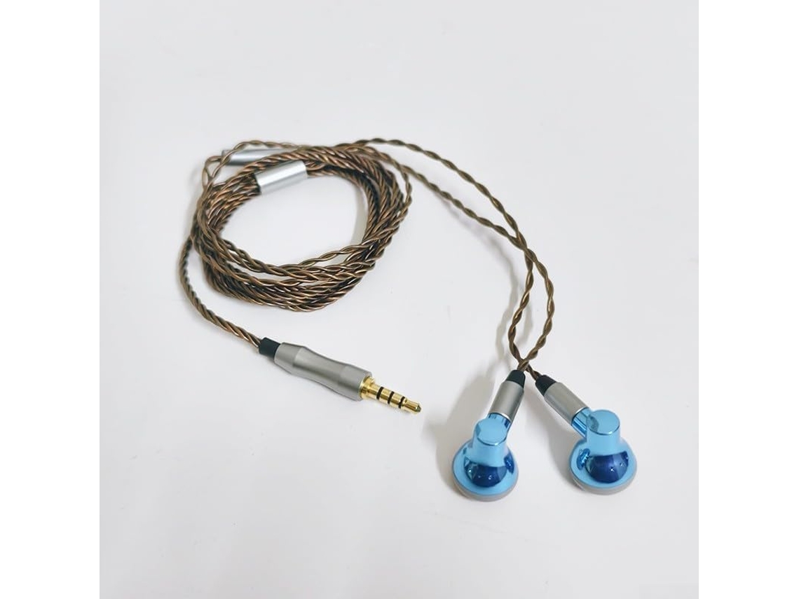 Fones De Ouvido Com Fio, Formato Flat-head, Conector Mmcx, Driver