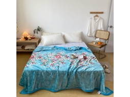 Manta de Lã Estampada Clássica Fansu Flanela Grossa Macia e Quente para Cama Sofá Quarto Viagens Crianças Sala