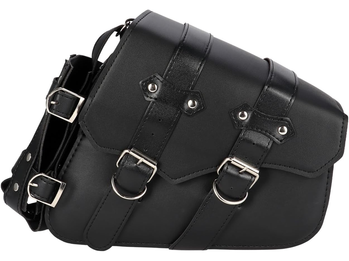 1 Bolsa Multifuncional Impermeável Com Compartimento Para Copos, Alforje, Ferramentas E Acessórios.
