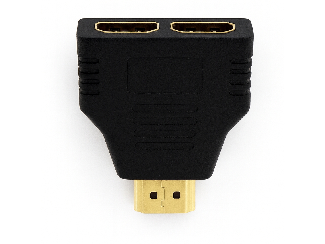 Adaptador Spliter 2 X Hdmi F Para 1 X Hdmi M Xin Yue 8145 Preto