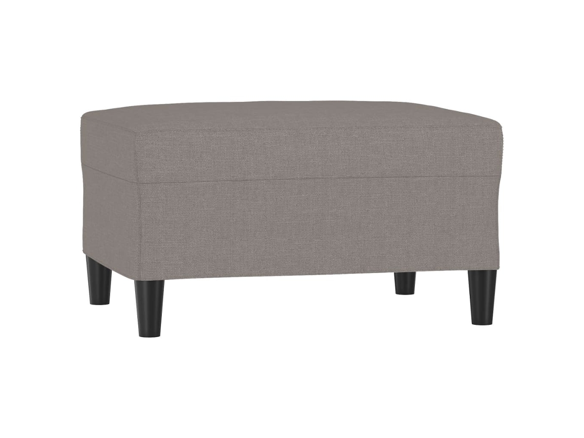 Footstool, Footstools Vidaxl Cinzento-acastanhado Tecido (70 X 55 X 41 Cm)