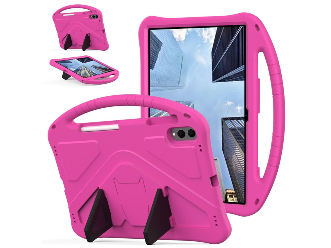 Capa Protetora Para Samsung Tab S11 Ultra 14.6 Suporte À Prova De Quedas Para Tablets Portáteis.rosa Vermelha Yunzii (2025)