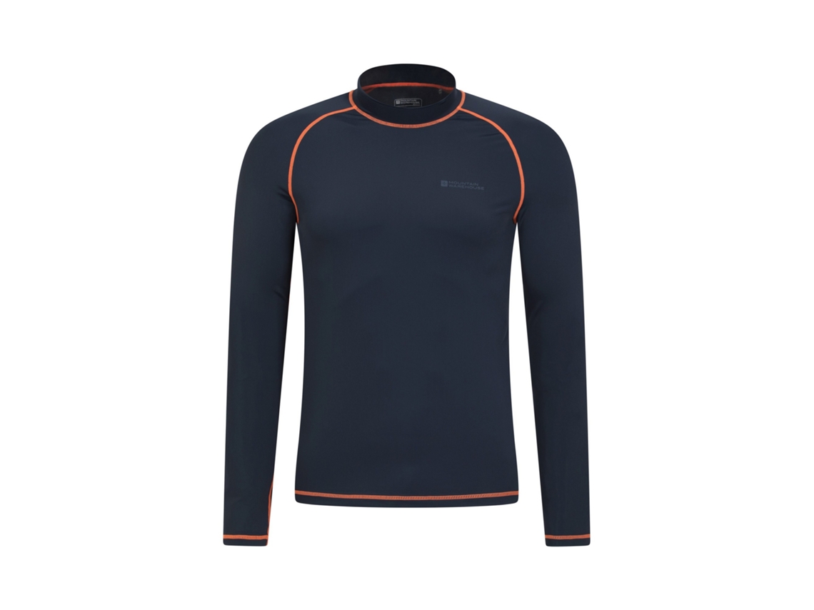 Lurelia Rash Guard Manga Longa S Índigo Proteção Solar
