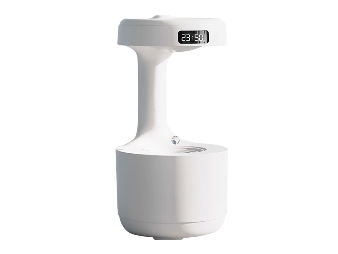 Umidificador inteligente silencioso de alta capacidade para escritório e quarto, branco LAXISCREED