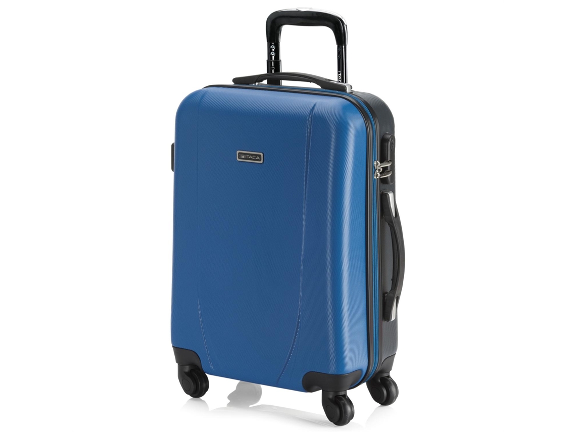 Mala de Cabine ITACA Abs Texturizado Azul (35 L)
