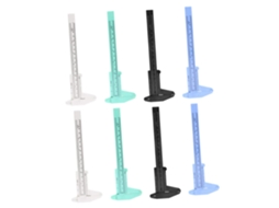 Conjunto De 8 Mini Paquímetros Plástico Para Medições Internas E