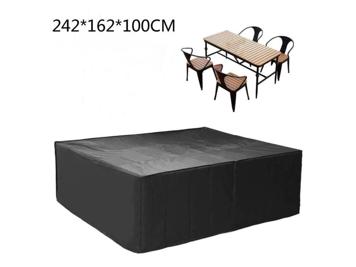 SURENHAP Capa externa impermeável/à prova de poeira Tecido Oxford 420D com cordão na bainha e 2 alças de fivela 242 162 100 CM SURENHAP