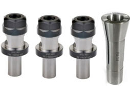 Kit De Pinça R8 Er20 3/4" Para Porta-ferramentas Tts Com Porca