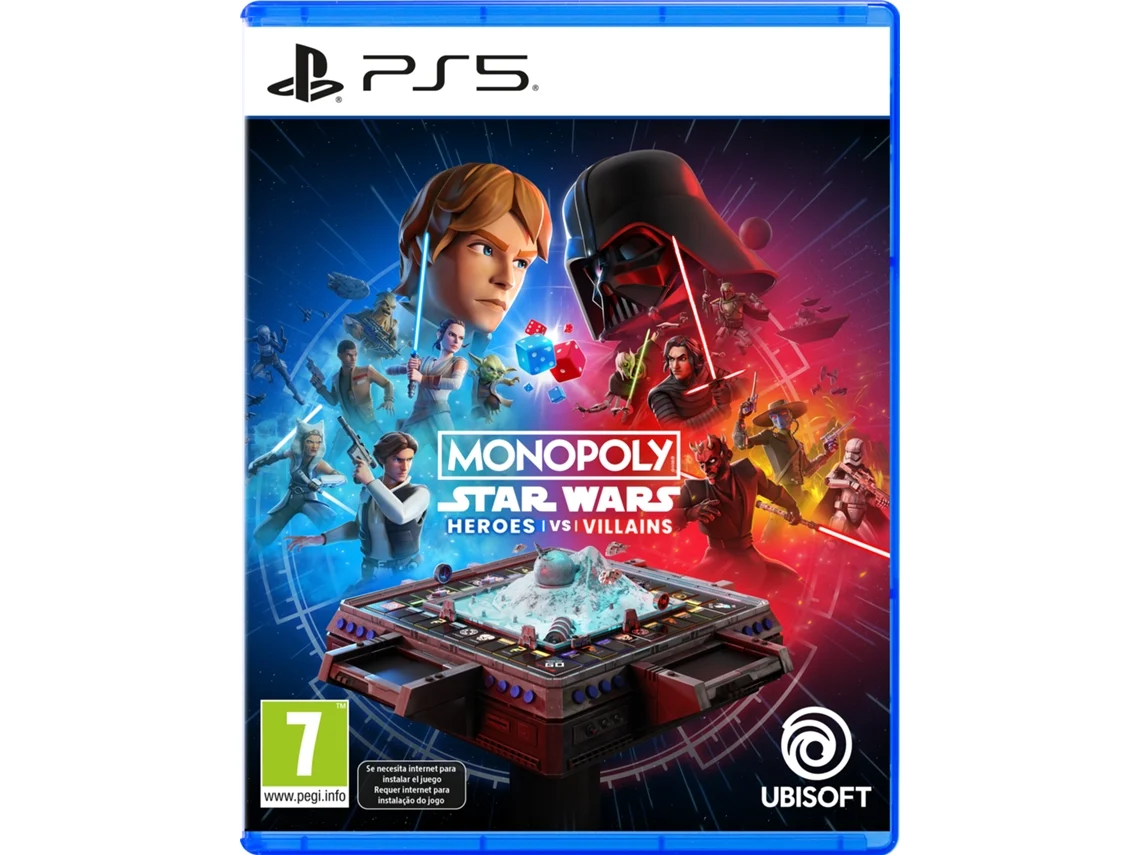 Jogo PS5 Monopoly Star Wars - Hero VS Villains