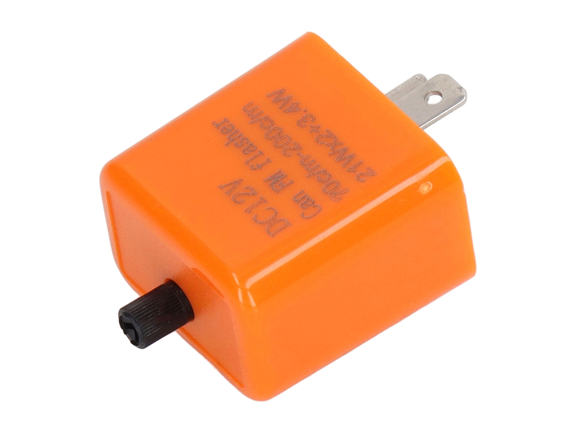 Relé De Sinalizador Led 12v (ajustável De Frequência, Normalmente Aberto)