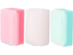 Conjunto De 3 Peças Escova Banho Esponja Healeved Limpeza Para Shampoo, Massageador Capilar Para Adultos E O Corpo