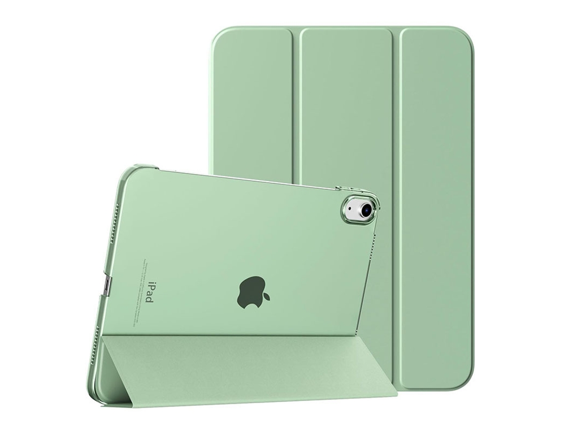 Capa Anti-choque Para Tablet, Em Policarbonato, Cor Amarelo E Verde, Compatível Com Ipad, Resistente A Impactos