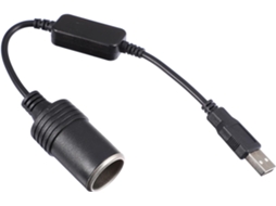 Adaptador Usb De 5v Para 12v (pvc E Cobre)