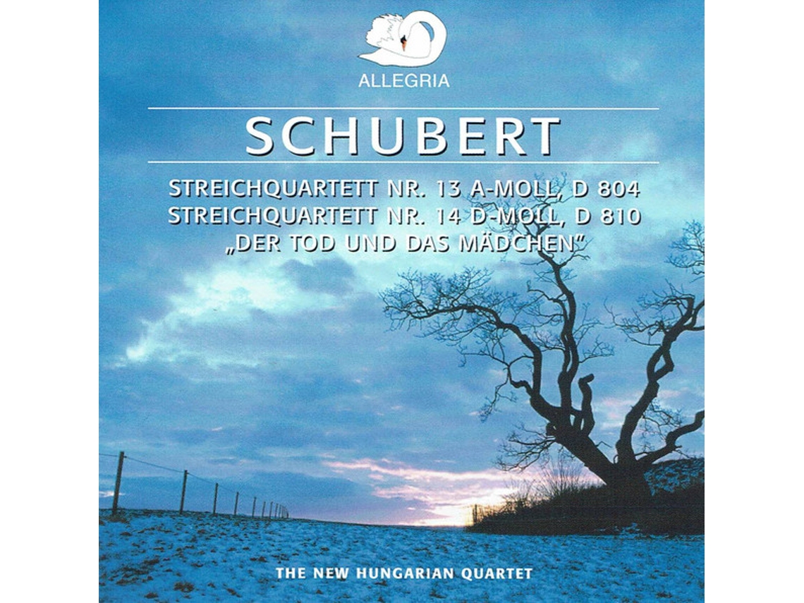 CD New Hungarian Quartet - Schubert: Streichquartett Nr. 13