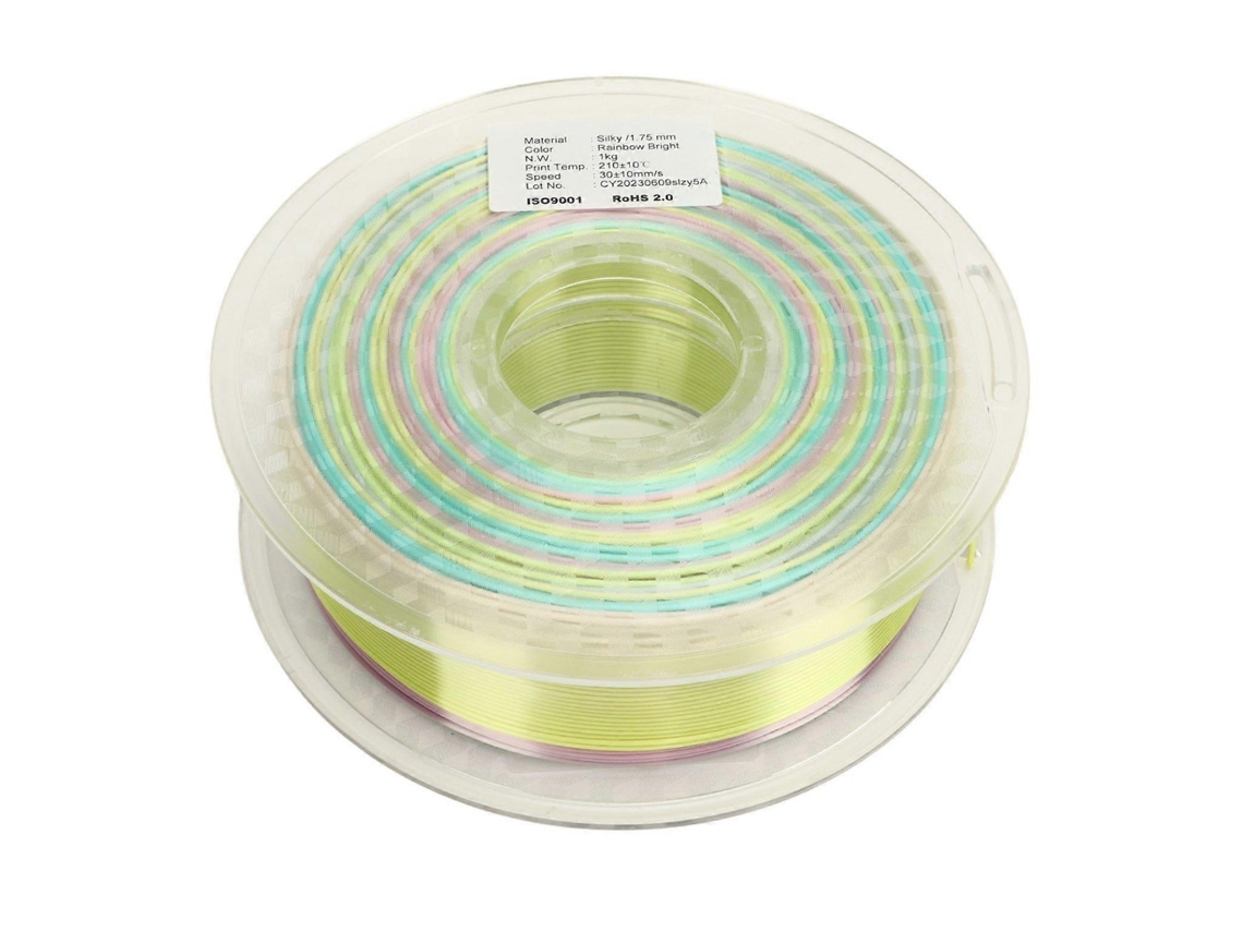 Lurelia Filamento 3d Pla Silk 10 Mm Para Impressora Fdm