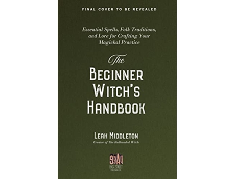 Livro Beginner Witchs Handbook de Leah Middleton (Inglês)