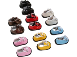Sapatos de Couro PU Brilhante para Bonecas 20 Cm SFUSHOS