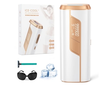 Tratamento A Laser Para Homens E Mulheres, Ipl Permanente Para Uso Domã©stico Com Funã§ã£o De Resfriamento A 5â°c, Indolor. Flunteca