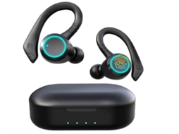 Auriculares Desportivos Sem Fios Bluetooth 5.1 Gancho De Orelha Som Estéreo Microfone Para Chamadas Controlo Tátil Lurelia