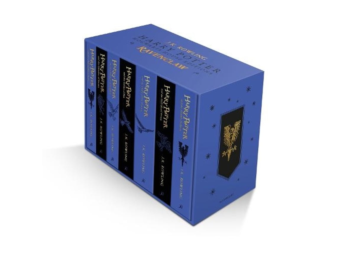 Livro harry potter ravenclaw house editions paperback box set de j. k.  rowling (inglês)